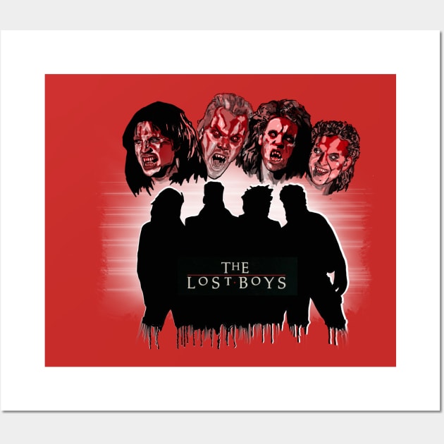 The Lost Boys TRIBUTE Wall Art by Jldigitalcreations